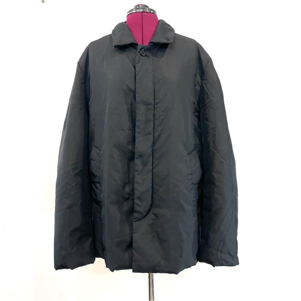 Club Monaco Mens Black puff Jacket Waterproof Business Casual Puff Coat L